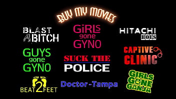 Freshman gets mandatory hitachi orgasm from doctor tampa ami rogue