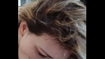 Split screen face d karla rose’s raw throat fuck & cum blast finish – no script all submission