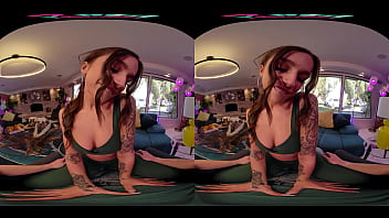 Beautiful busty brunette wants you to pound her pussy in vr