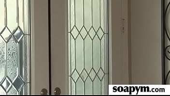 Soapy massage end with a big cumshot 24