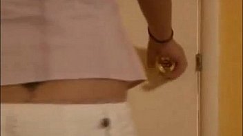 Stupid lesbian teenage babysitter gets wet when she reads