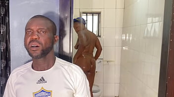 Bathroom sex with neighbor