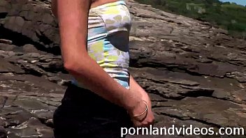 Blonde teen fucked in every hole by and his friend