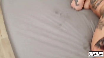 Interracial shaundam cums on pawg red august's plump pussy