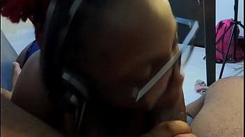 Wait it is too late for me to be sucking on your dick stepbrother why are you always so horny jhodez1