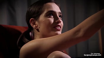 Super small girl take some huge cocks