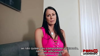 Legendado enteado pediu sexo para concerta computador da sua madrasta