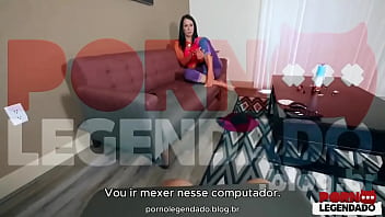 Legendado enteado pediu sexo para concerta computador da sua madrasta