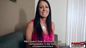 Legendado enteado pediu sexo para concerta computador da sua madrasta