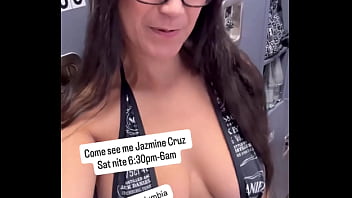 Hey y’all come see me jazmine cruz sat nite 6 30pm 6amplatinum west south carolina