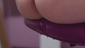 Masturbating in front of mirror