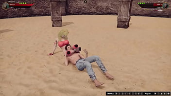 Tiffany Vs Twink Nf3d Mma Mixed Combat Femdom Battle thumbnail