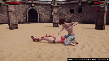 Tiffany vs twink nf3d mma mixed combat femdom battle