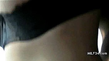 Hot dirtytalking cougar smoking sex