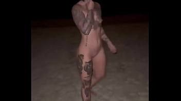 Join me for a night swim no clothes required