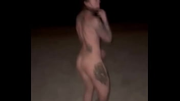 Join me for a night swim no clothes required