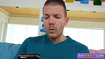 Bangbros stepbro lusting after petite babe riley star can't believe he gets to fuck her tight pussy