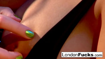 Asian babe has some lesbian fun