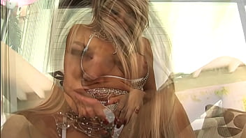 Mom vicky vette toys her pussy with a vibrator that reaches deep inside