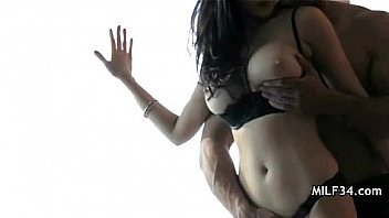 Trashy hot milf is horny for a fuck