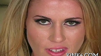 Hairless gash in kewl tights