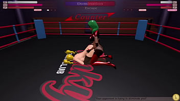 Chizuru vs desmoria kyfc sexfight strap on battle lesbian sex