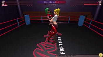 Chizuru vs desmoria kyfc sexfight strap on battle lesbian sex