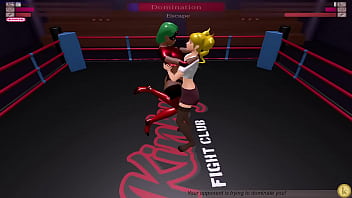 Chizuru vs desmoria kyfc sexfight strap on battle lesbian sex