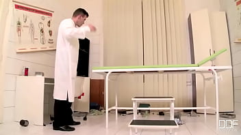 The policewoman wears nylons