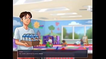 Summertime saga cap 12 trabajando en el jardin de la milf diana