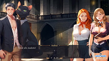 Ep7 doggy style scene with athena lust & magic gameplay