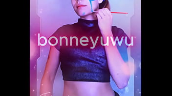 Bonneyuwu 10 25 cyberpunk maquilajje coslay guardianes de la galaxia nebula