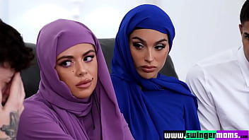Hijab milfs have pussy shattering affair with vivianne desilva and the official egypt Hijab milfs have pussy shattering affair with vivianne desilva and the official egypt