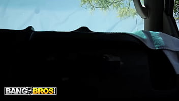 Bangbros izzy rae earns cash and deep pleasure on the bang bus with rocket powers’ monster cock