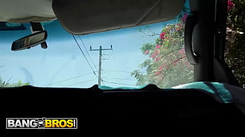 Bangbros izzy rae earns cash and deep pleasure on the bang bus with rocket powers’ monster cock