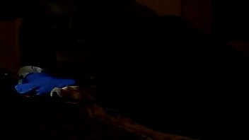 Stroking my big black dick til i cum