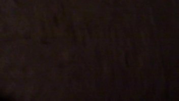 Stroking my big black dick til i cum