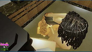 Viper pounding candy at work