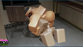 Viper pounding candy at work