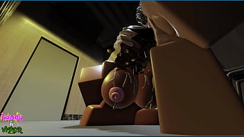 Viper pounding candy at work