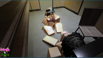 Viper pounding candy at work