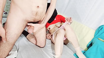 Handjob from girlfriend while fingering pussy with sound of sexy bangles