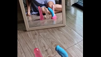#asian #young #petite #cute #sexyasian #brunette #tattoo #dildo #videocall