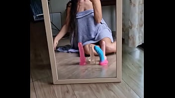 #asian #young #petite #cute #sexyasian #brunette #tattoo #dildo #videocall