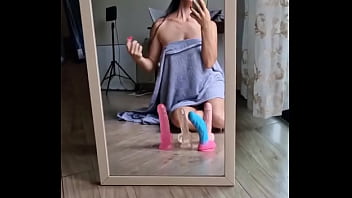 #asian #young #petite #cute #sexyasian #brunette #tattoo #dildo #videocall