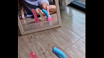 #asian #young #petite #cute #sexyasian #brunette #tattoo #dildo #videocall