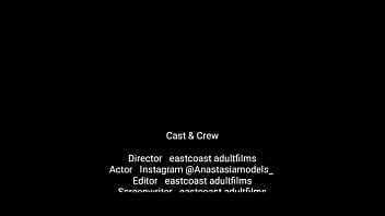 Sexy magazine model on balcony