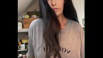 Wearing no bra everywhere i can