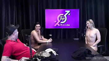 Fuderam no studio do topcast ao vivo melody e monica lima cheias de tesão fodem com o negao pauzudo ex da urach