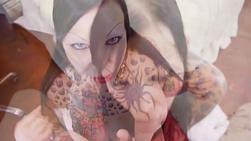 Vinyl vixon big dick pov blowjob and cum load swallow